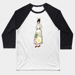 Ramen girl dress design Baseball T-Shirt